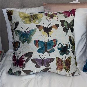 Butterfly Throw Pillow